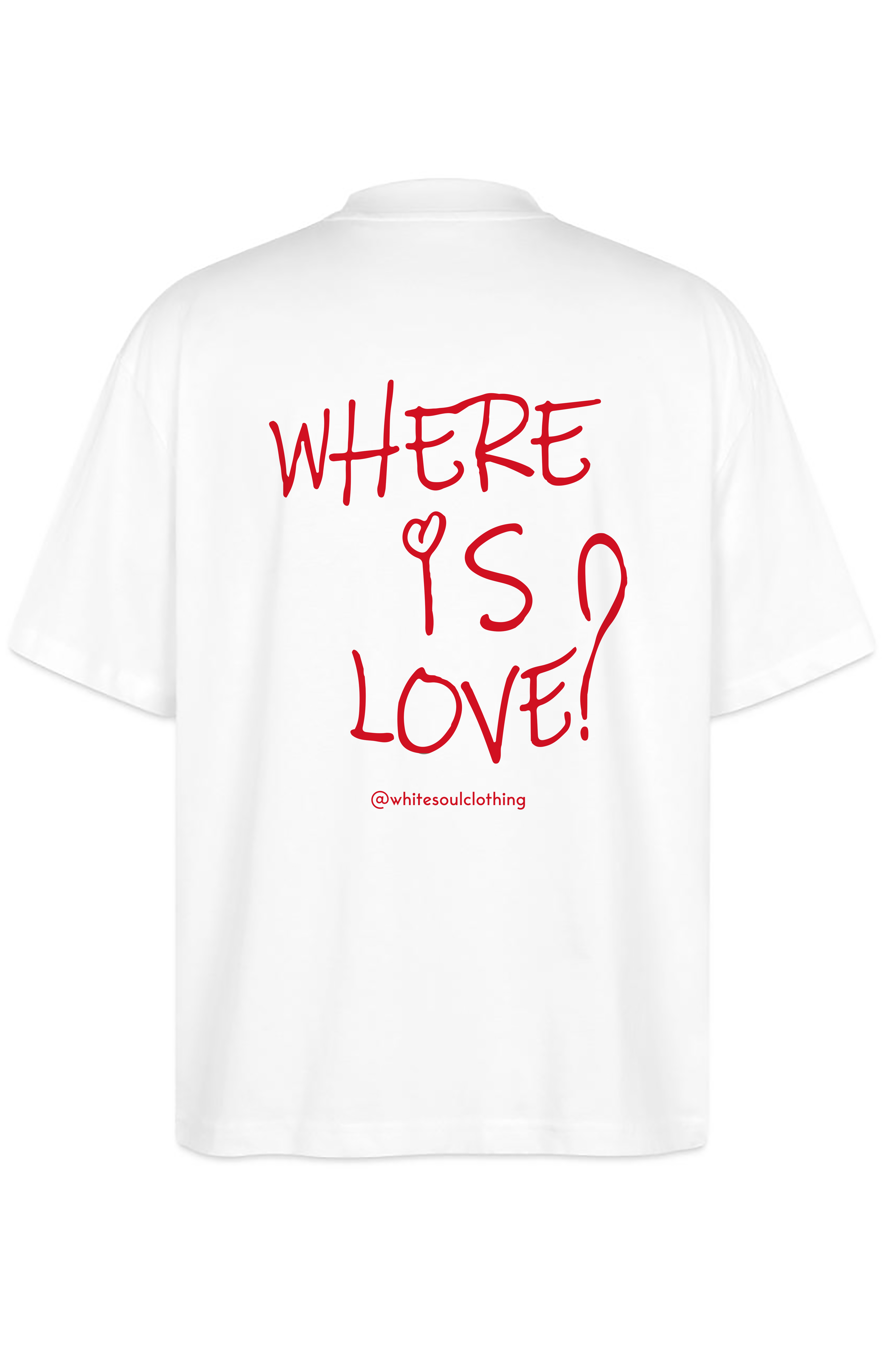 Where is love Oversize Tee 